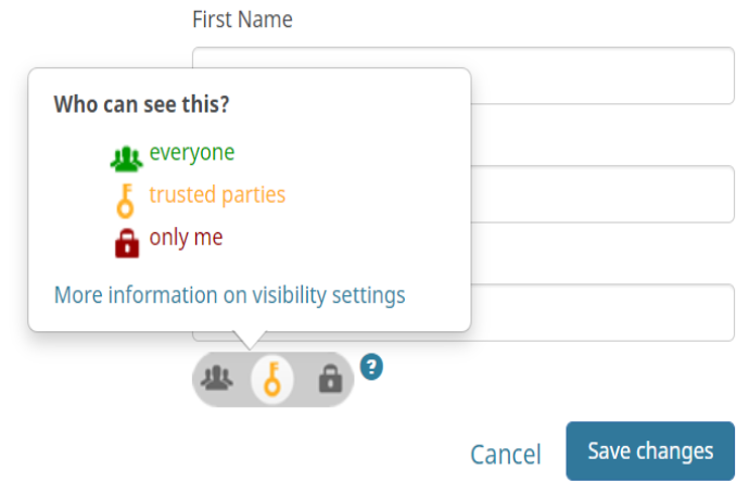 ORCID setting